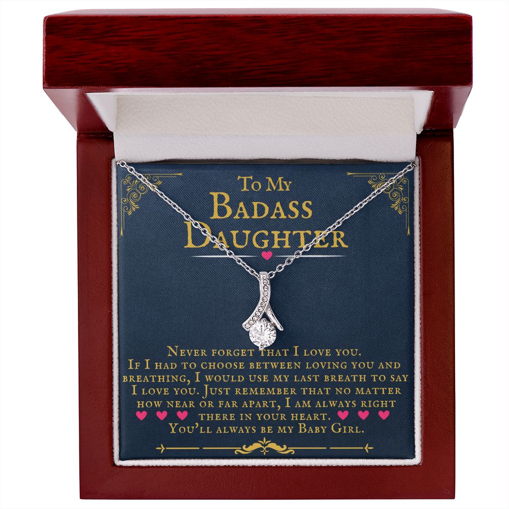 Amazon.com: Sincere Badass Daughter Necklace from Mom, Crown Necklace,  Daughter Gift from Mom, Birthday Back to School Gifts for Women Teens Girls  Daughter Jewelry: Clothing, Shoes & Jewelry
